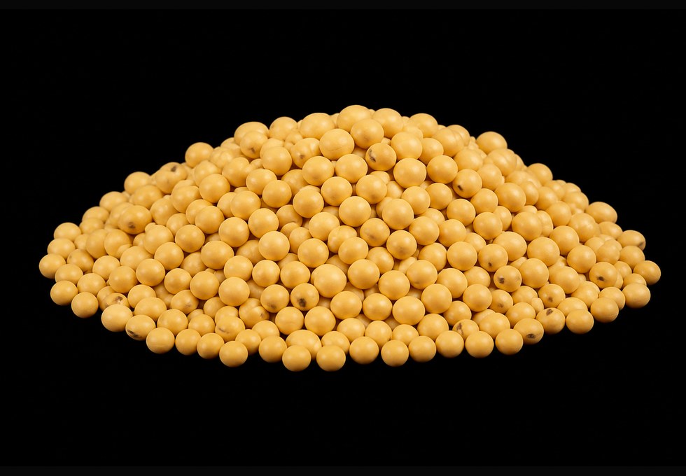 Soja en grano