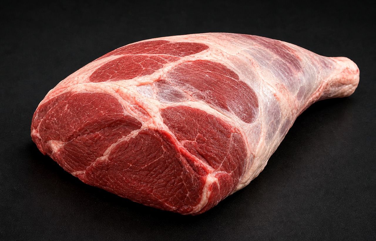 Jamón de cerdo con hueso