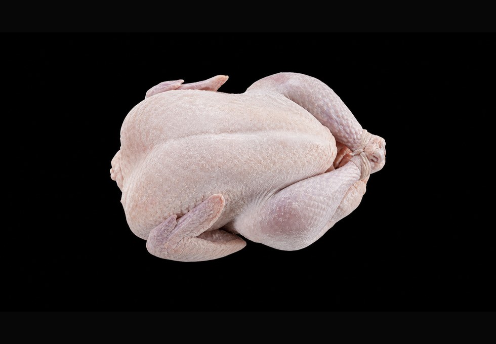 Pavo entero congelado